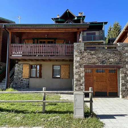 Villa Individuel En Rondins De Bois Sur Pyrenees 2000 Font-Romeu-Odeillo-Via